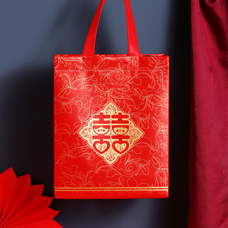 無（wú）紡布喜慶（qìng）手提袋